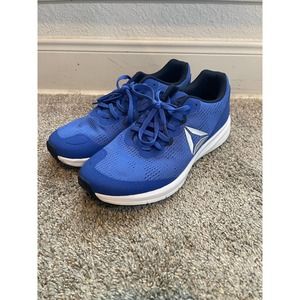 Reebok Blue & White Gym Shoes Men's size 7.5 Women's 9.5